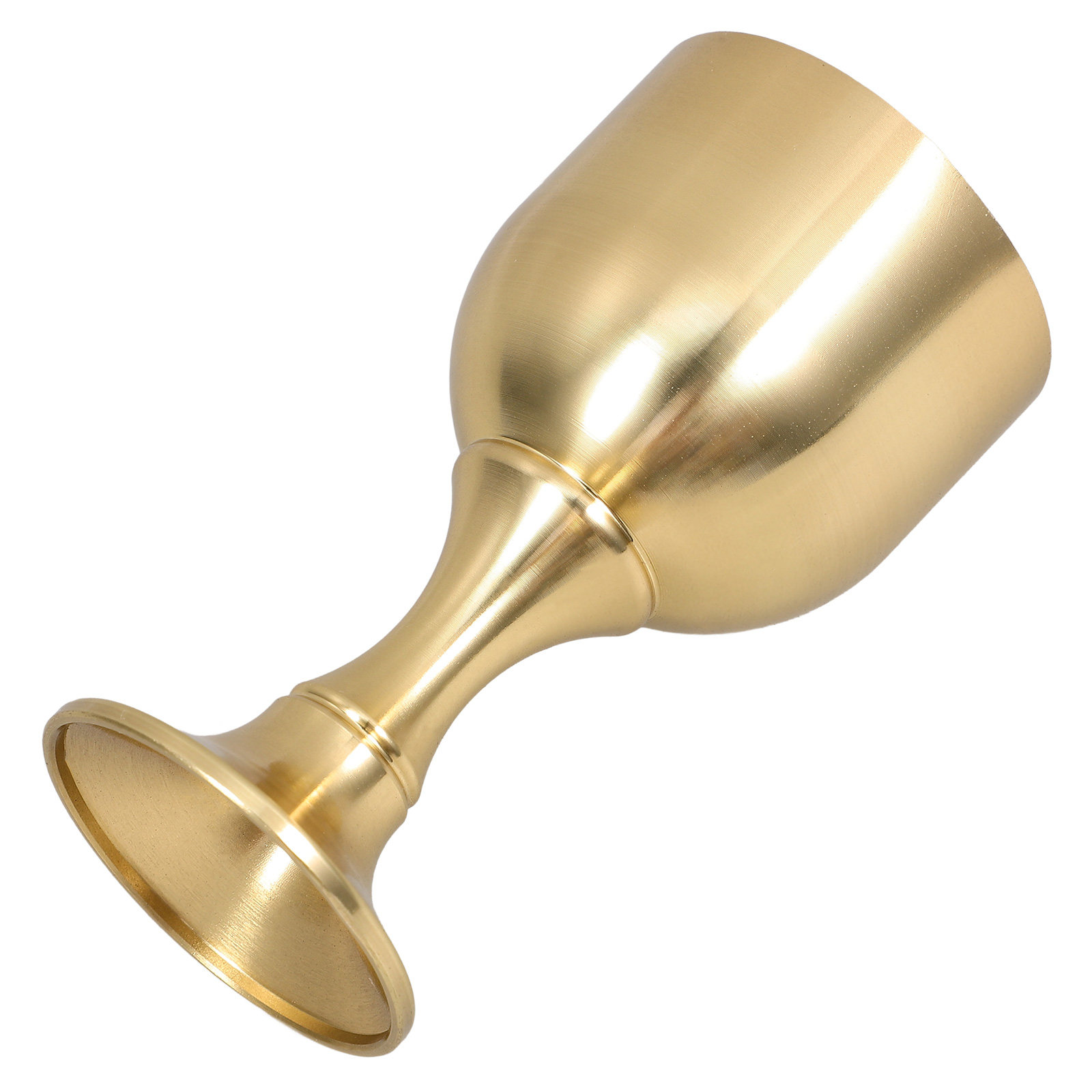 Wine Beer Whiskey - Copper Goblet Vintage Style Delicate Retro