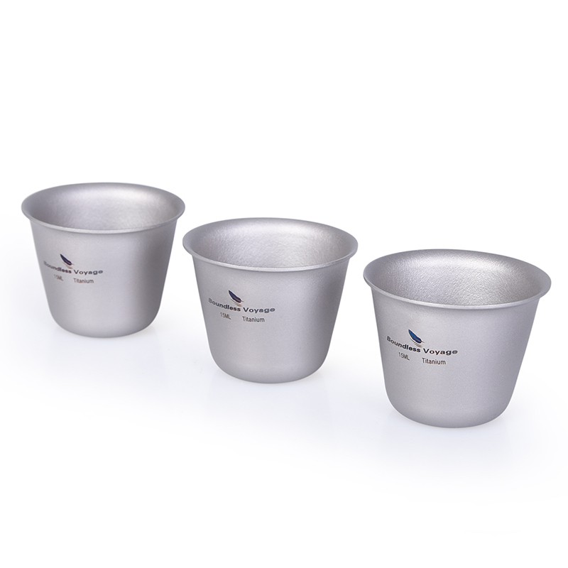 Wine & Beer Emporium - Boundless Voyage 3pcs Titanium Cup Set