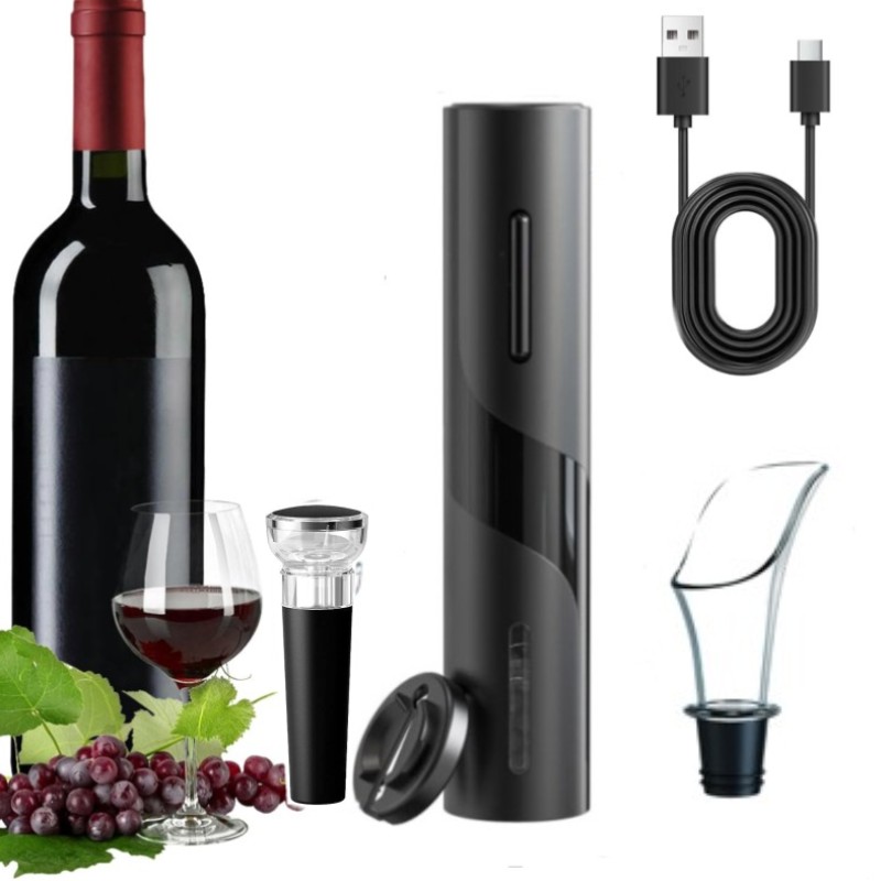 Wine Beer Bottle - Rechargeable Multifunction Electric Automatic Corkscrew Wine