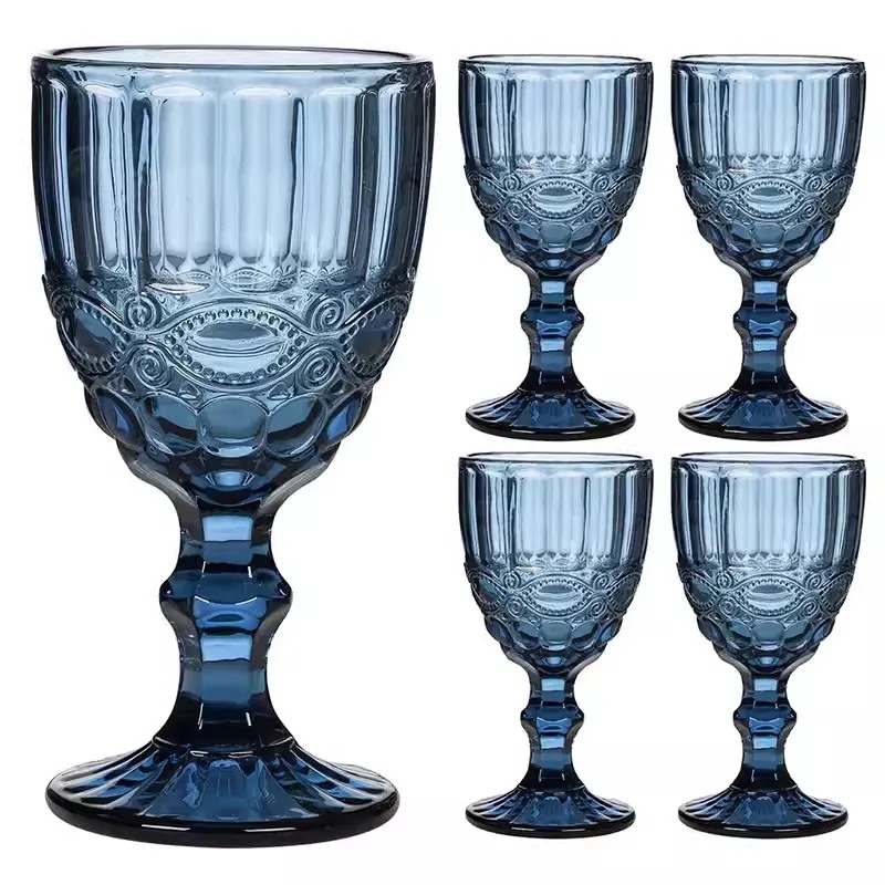 Wine Beer Foot - High Foot Color Crystal Glass Coffee