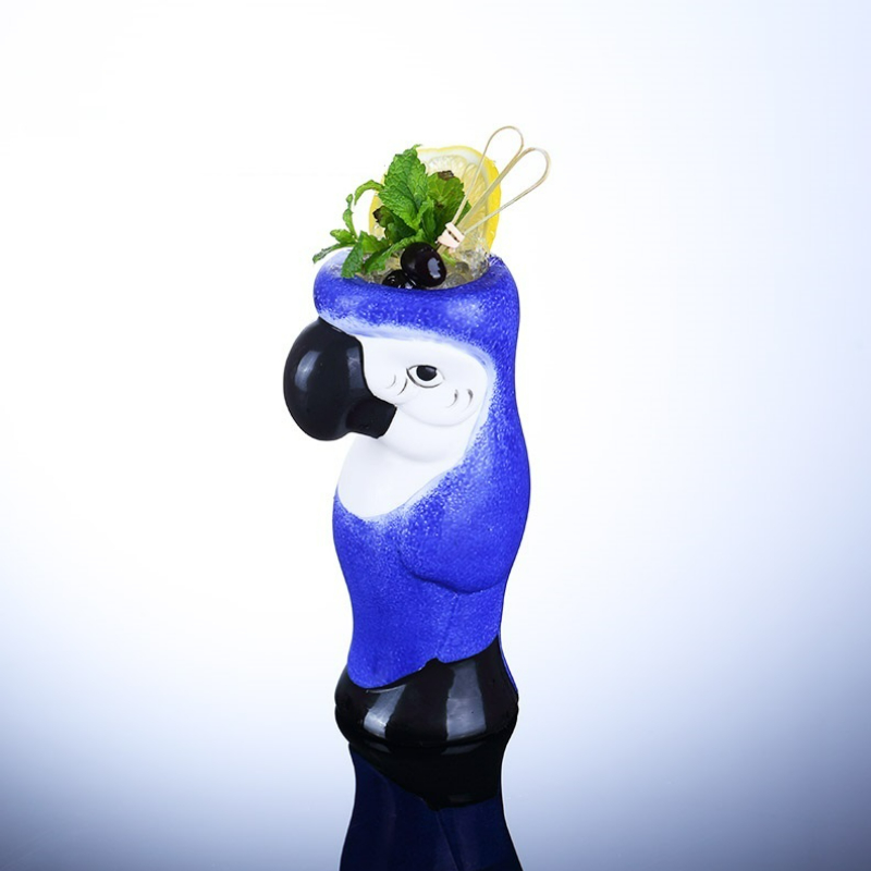 Parrot Hawaii Tiki Mugs Cockta - Wine Beer Cocktail 评论和价格