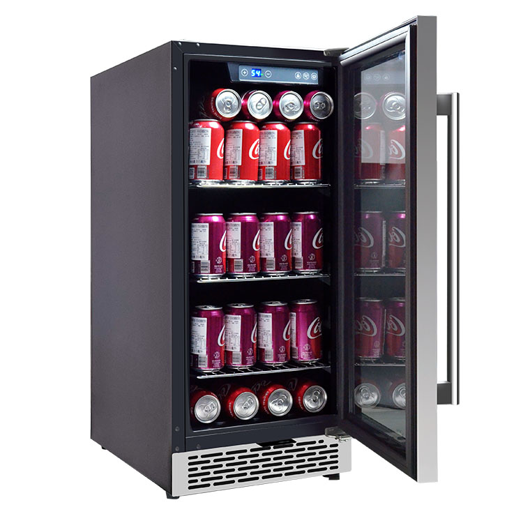 Oem Small Drink Bar Fridge Cus - Wine Beer Fridge Dual Zone 评论和价格