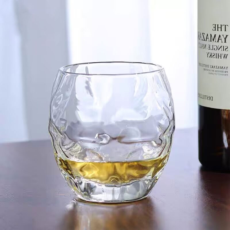 Embossed Whiskey Glass High-Qu - Wine Beer And Spirit 评论和价格