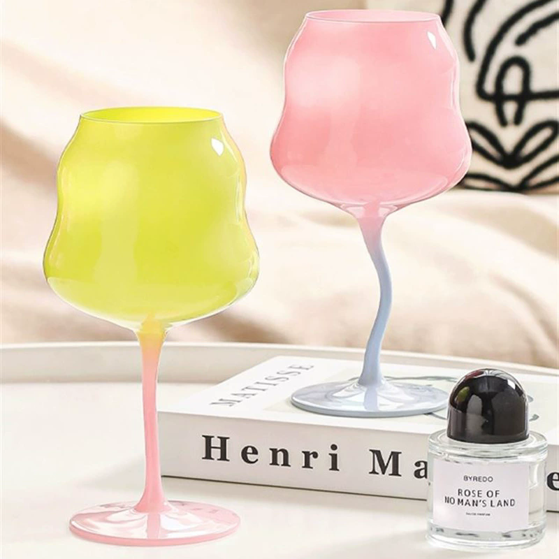 2pcs Candy Contrasting High Fo - Wine Beer Foot 评论和价格