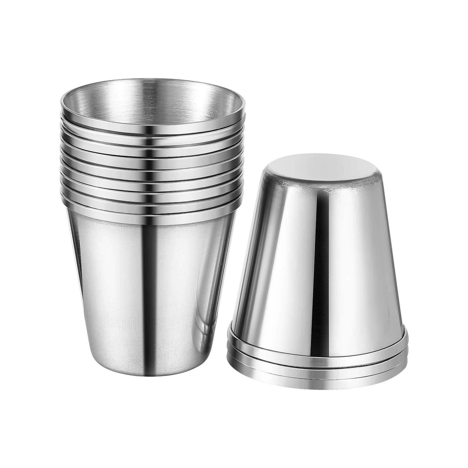 12Pcs Stainless Steel Drinking - Wine Beer And Spirit 评论和价格