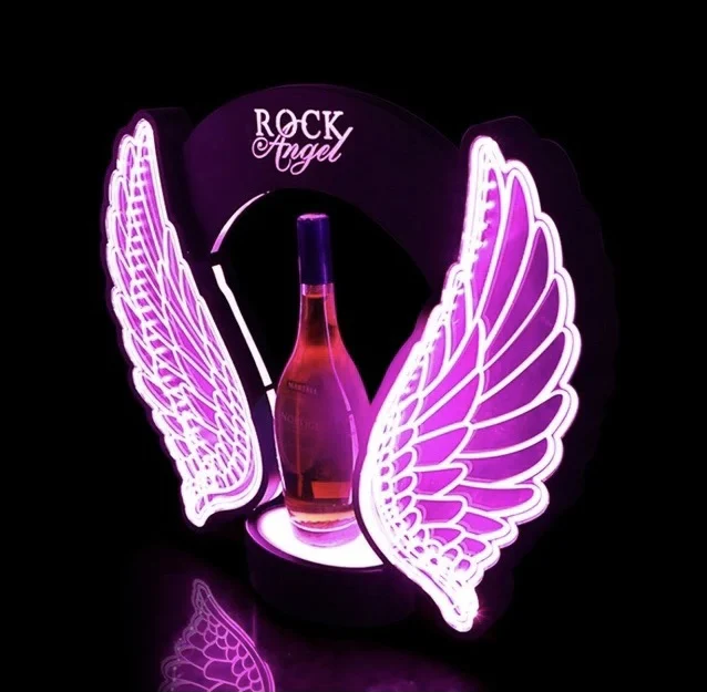 Rechargeable LED Flashing Ange - Wine Beer Bottle 评论和价格
