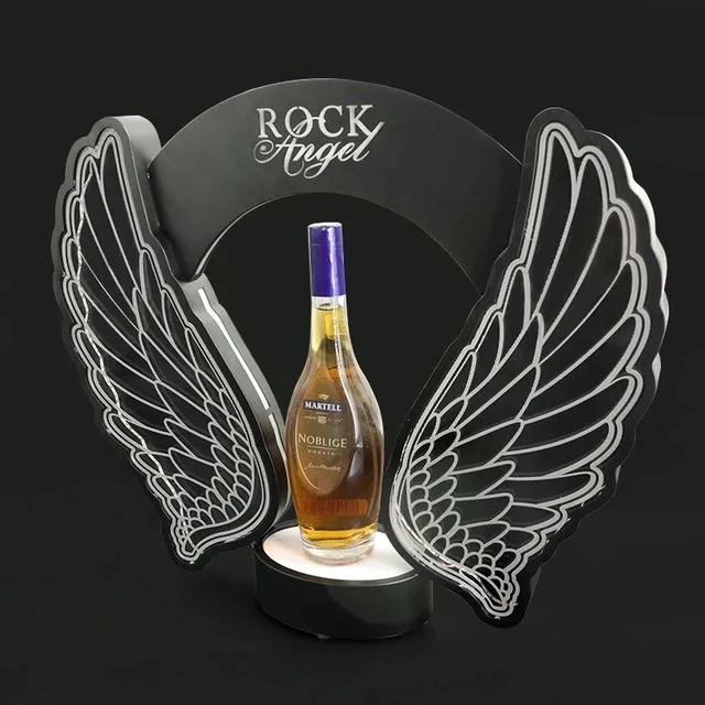 Rechargeable LED Flashing Ange - Wine Beer Bottle 评论和价格