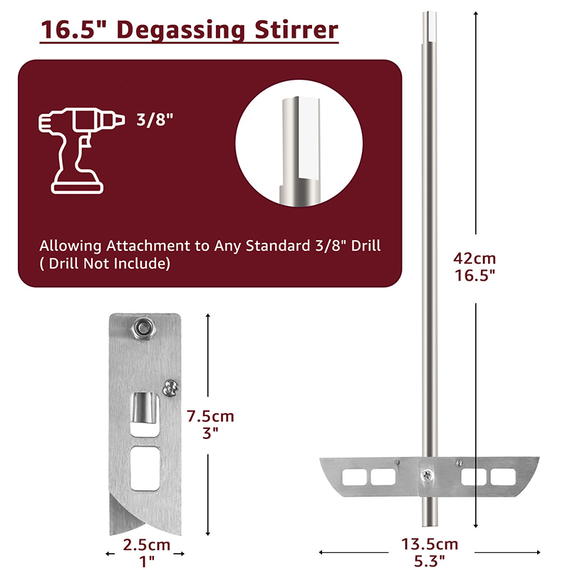 Stainless Steel Drill Stirrer, - Wine With Beer Mix 评论和价格