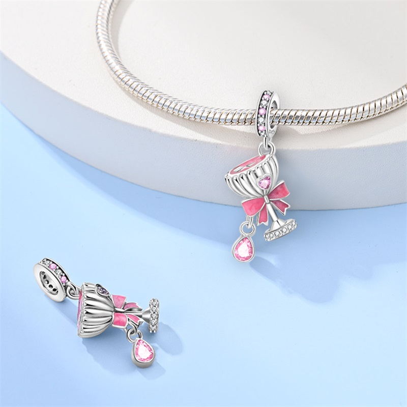 Fashion 925 Sterling Silver Re - Wine Beer Red 评论和价格