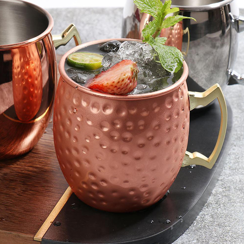 1Pcs 530ml Stainless Steel Mos - Wine Beer Cocktail 评论和价格