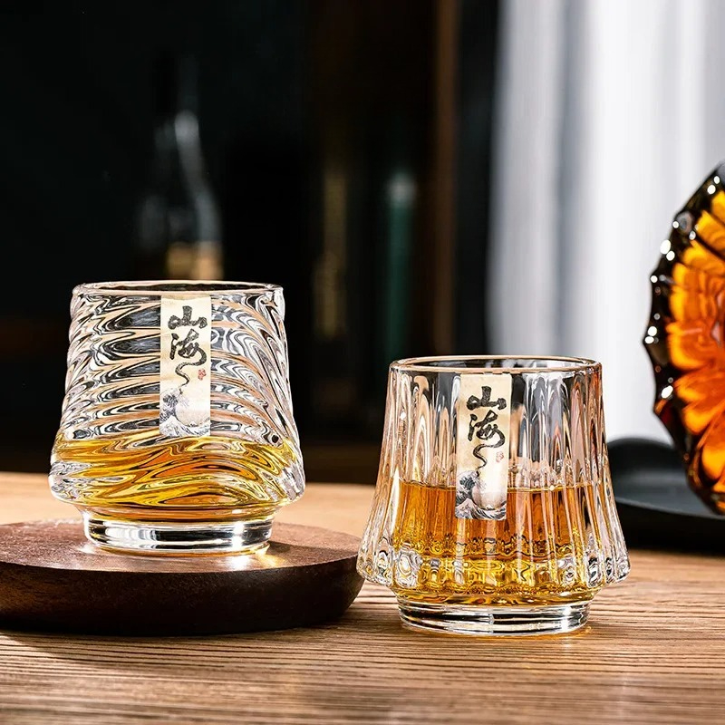 Glass Whiskey Cup Set Shanhai  - Wine Beer Whiskey 评论和价格