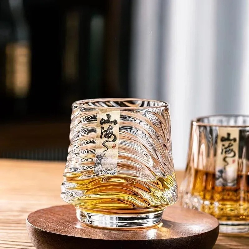 Glass Whiskey Cup Set Shanhai  - Wine Beer Whiskey 评论和价格