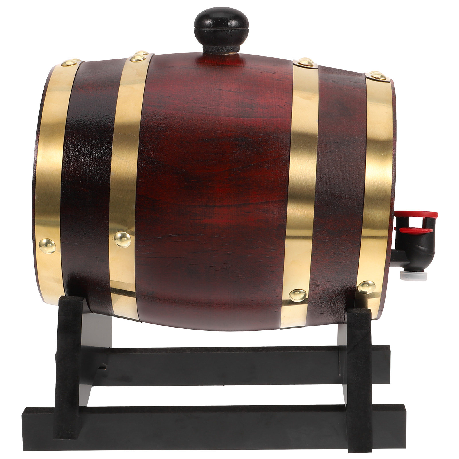 1Set Wood Wine Barrel 1L Red W - Wine Beer Red 评论和价格