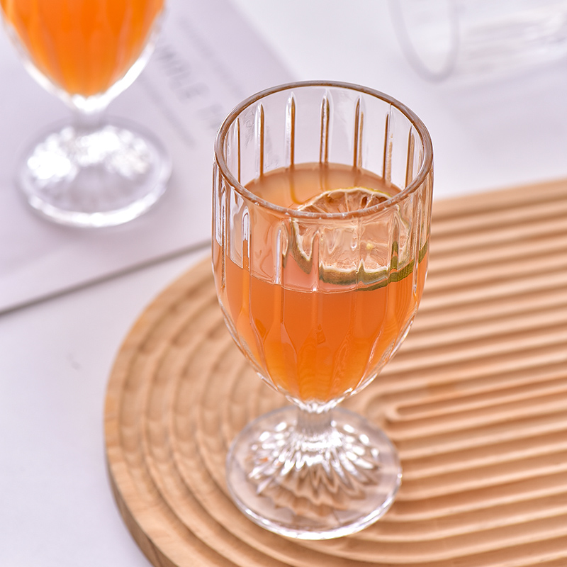 Large Capacity Glass Cup Champ - Wine Beer Foot 评论和价格