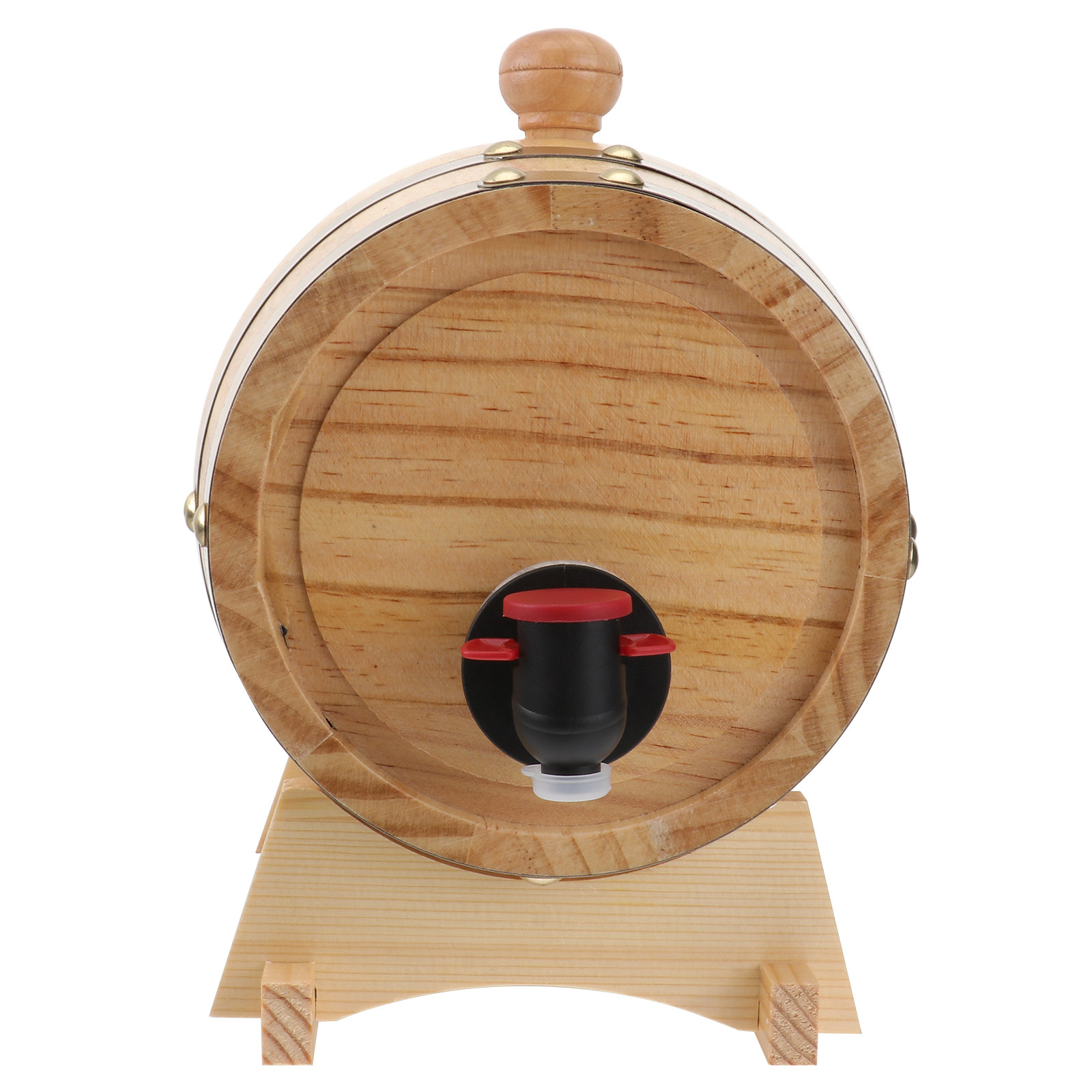 1Pcs Handcrafted Oak Wine Barr - Wine Beer And Spirit 评论和价格
