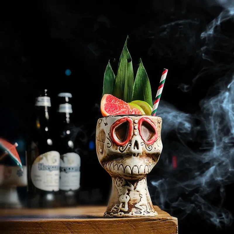 480ml Halloween Party Skull Co - Wine With Beer Mix 评论和价格