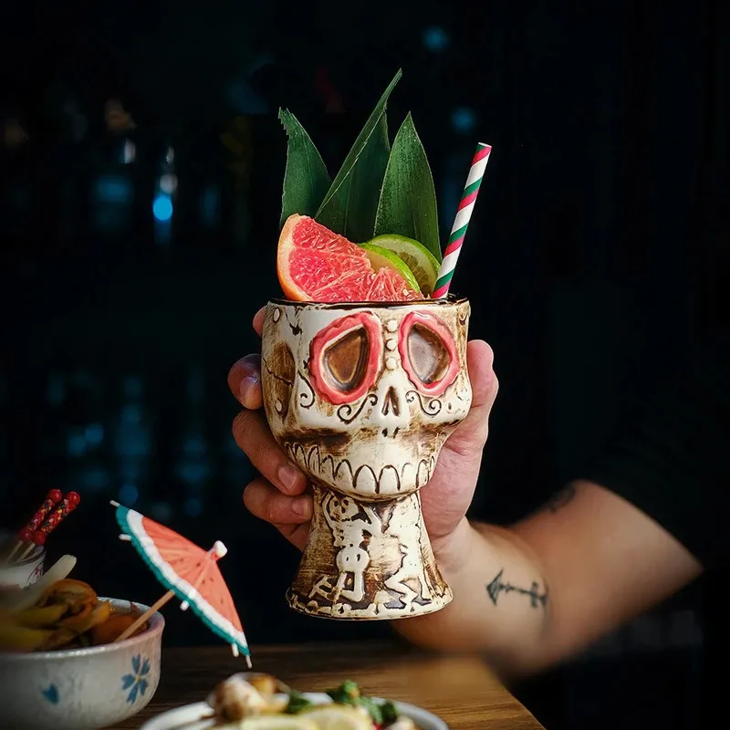 480ml Halloween Party Skull Co - Wine With Beer Mix 评论和价格
