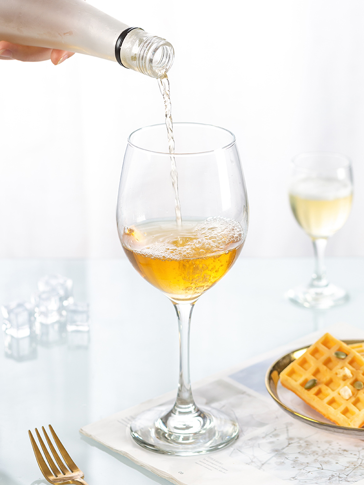 Libbey Lead-Free Crystal Glass - Wine Beer Foot 评论和价格
