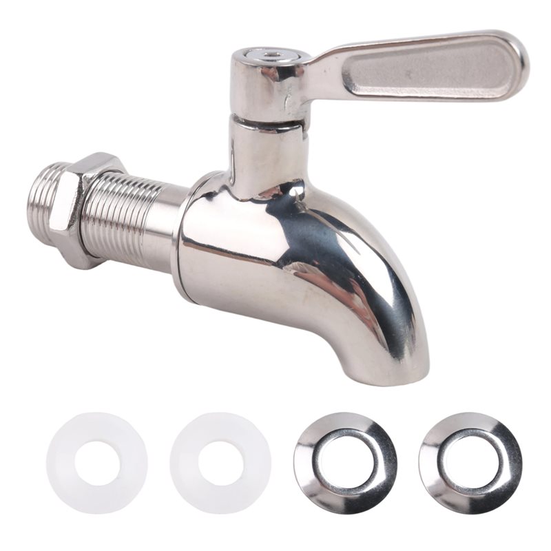 ABMI-Stainless Steel Faucet Ta - Wine Beer & More 评论和价格