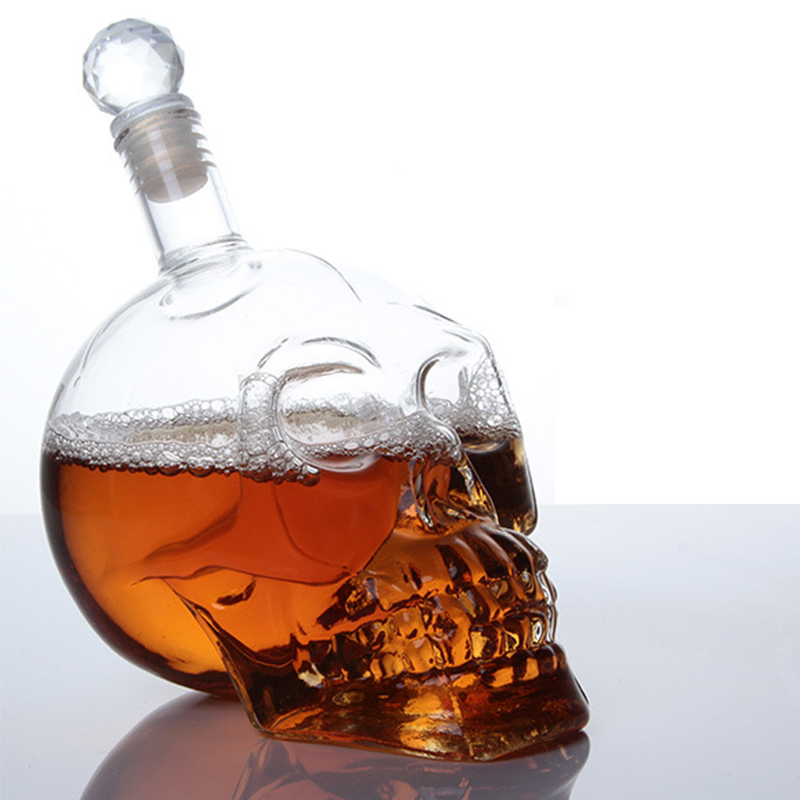 Creative Skull Head Decanter C - Wine Beer And Spirit 评论和价格