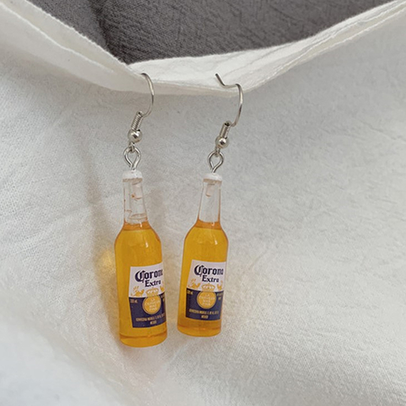 1 Pair Beer Bottle Cup Resin E - Wine Beer Pairing 评论和价格