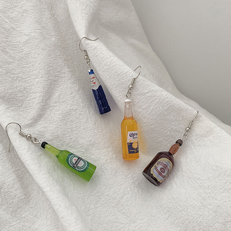 1 Pair Beer Bottle Cup Resin E - Wine Beer Pairing 评论和价格