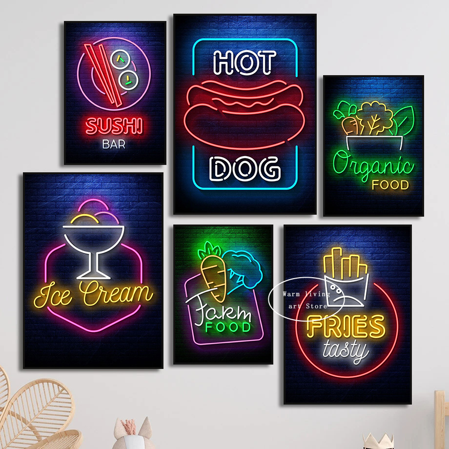 1pc frameless Canvas Painting  - Wine Beer Pizza 评论和价格