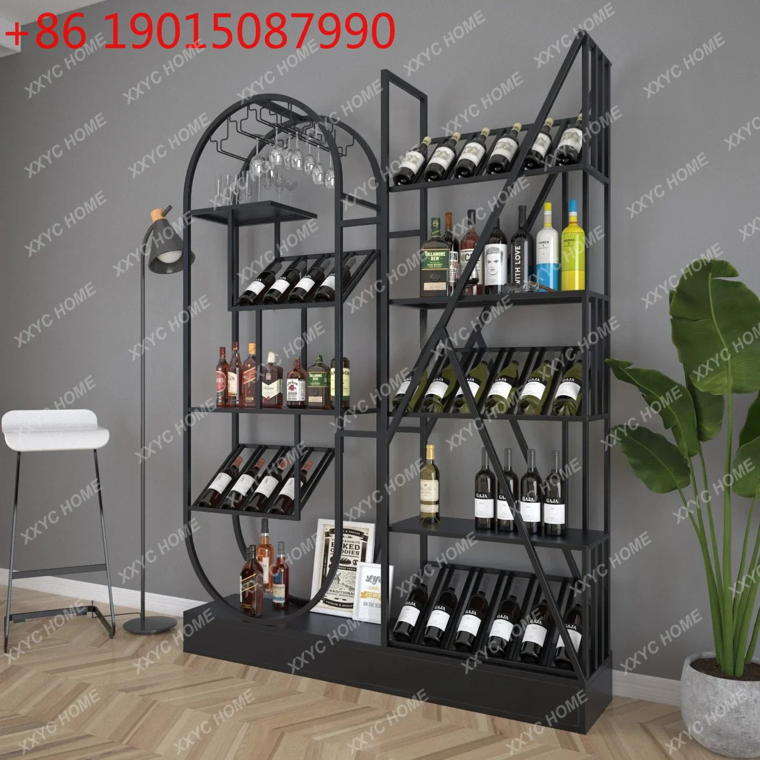 AAYh Wine Rack Wrought Iron Fl - Wine & Beer Guayaquil 评论和价格