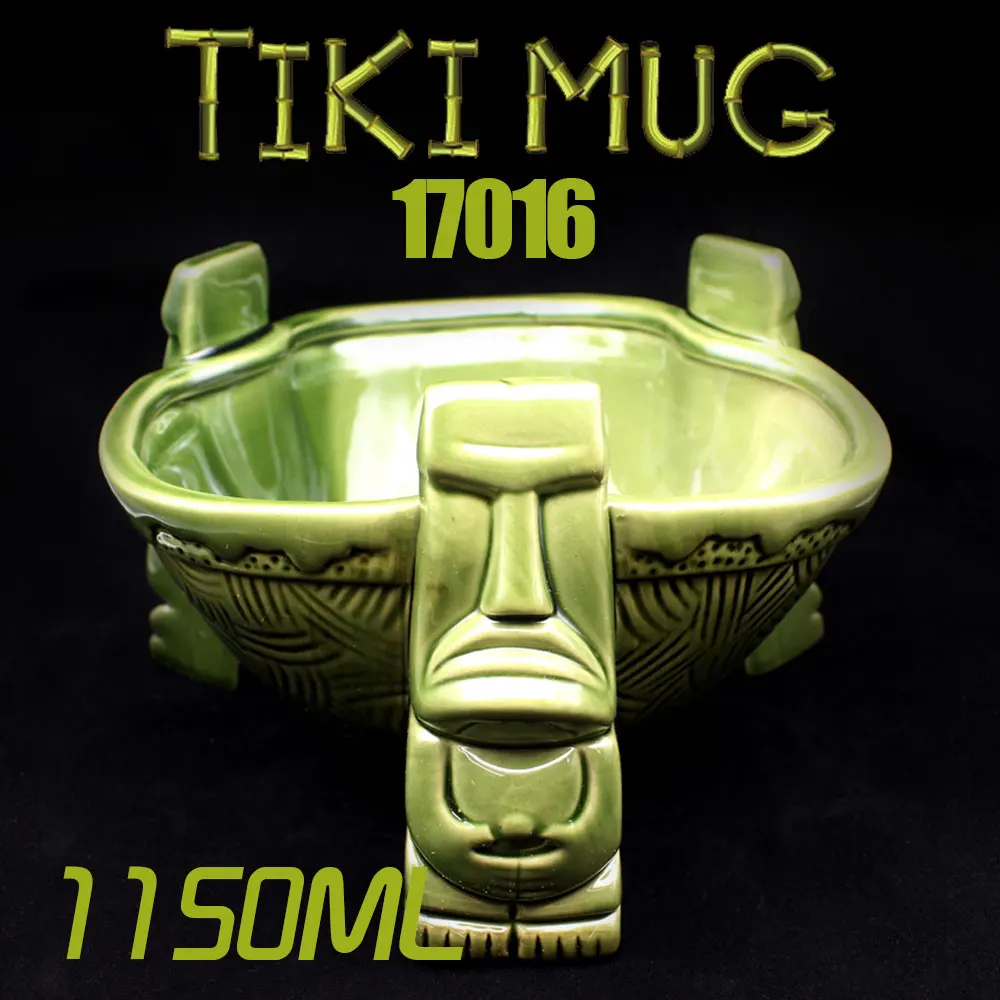 Big Tiki bowl Cocktail Cup Bee - Wine Beer Cocktail 评论和价格