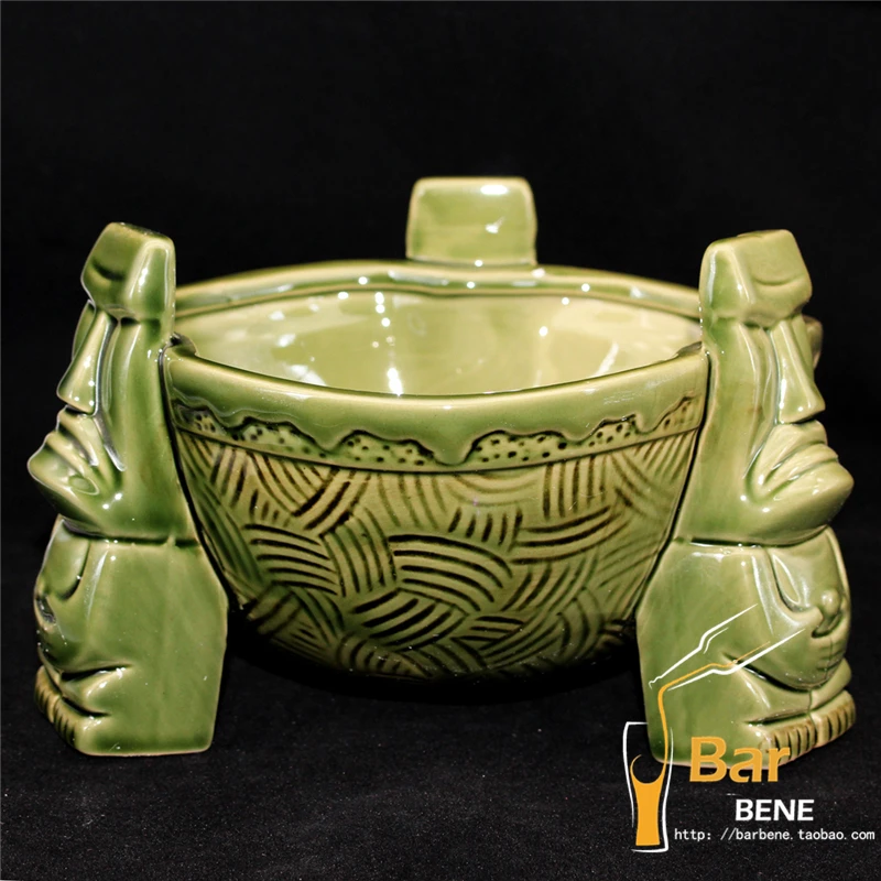 Big Tiki bowl Cocktail Cup Bee - Wine Beer Cocktail 评论和价格