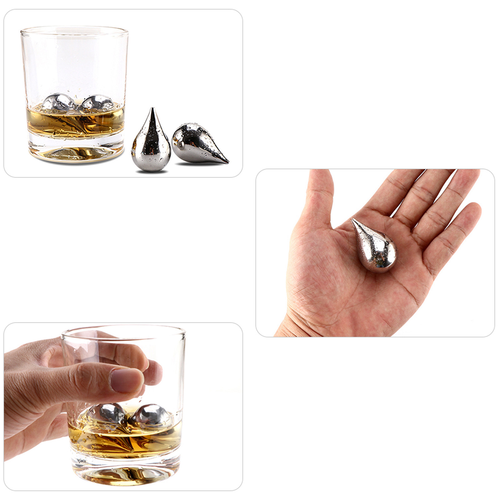 2Pcs Food Grade Stainless Stee - Wine Beer And Spirit 评论和价格