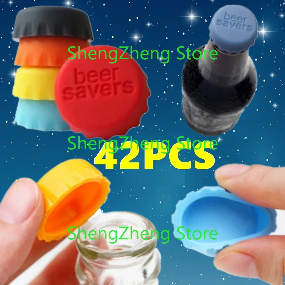 42Pcs Reusable Mix-colored Sil - Wine With Beer Mix 评论和价格