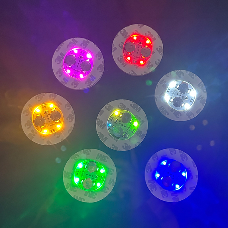 LED Coasters Sticker Night Clu - Wine Beer Red 评论和价格