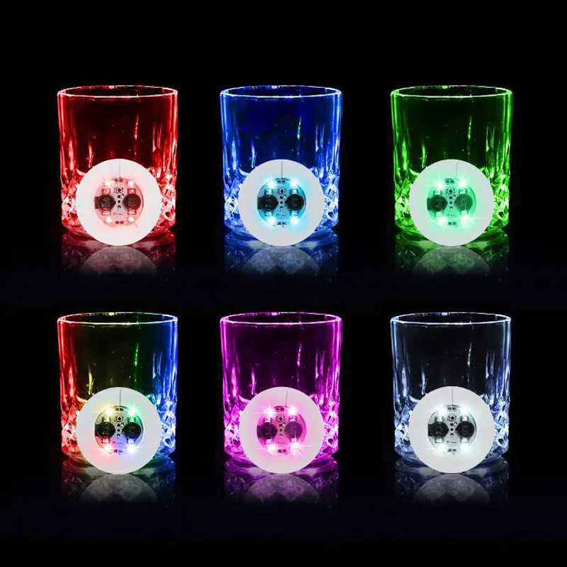 LED Coasters Sticker Night Clu - Wine Beer Red 评论和价格