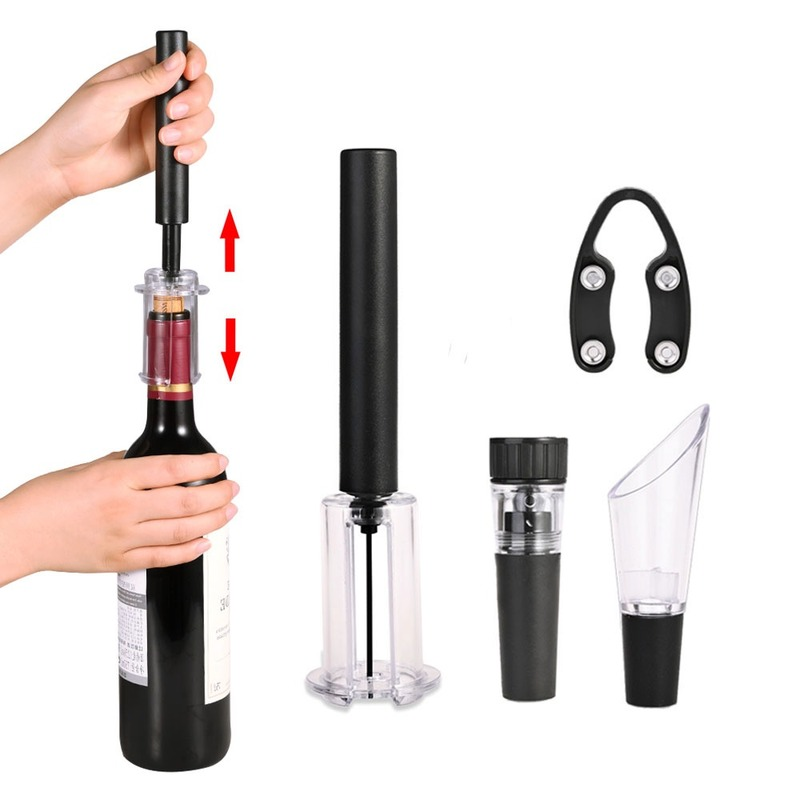 Air Pump Wine Bottle Opener Ai - Wine Beer Red 评论和价格
