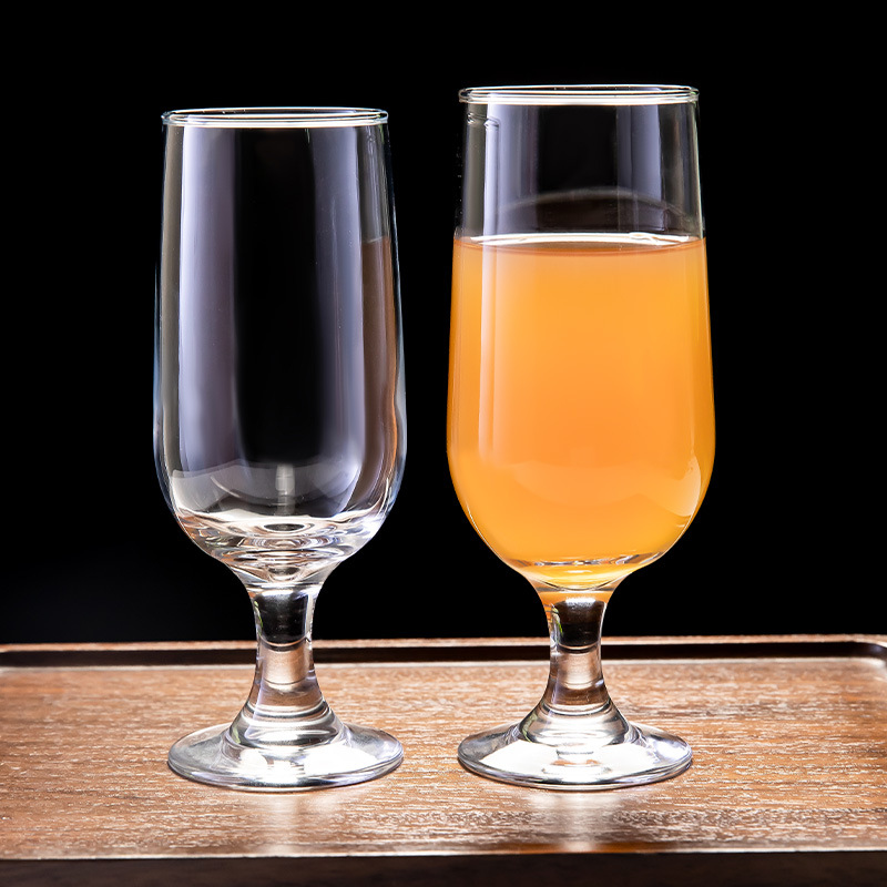 Thickened High Foot Juice Glas - Wine Beer Foot 评论和价格