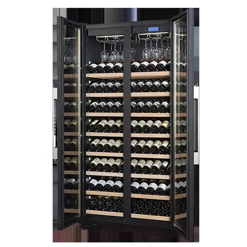 735L Large Capacity Wine Fridg - Wine Beer Fridge Dual Zone 评论和价格
