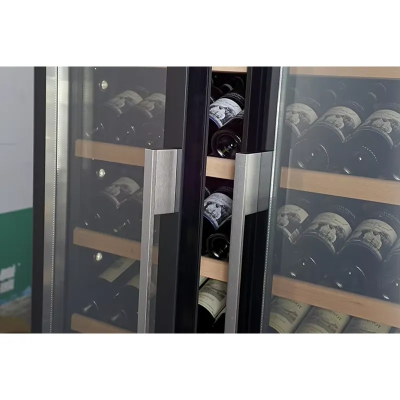735L Large Capacity Wine Fridg - Wine Beer Fridge Dual Zone 评论和价格