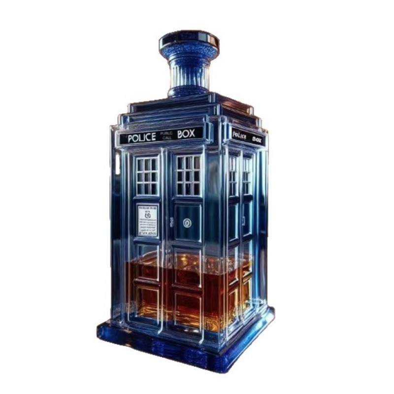 Creative Phone Booth Decanter  - Wine Beer Whiskey 评论和价格